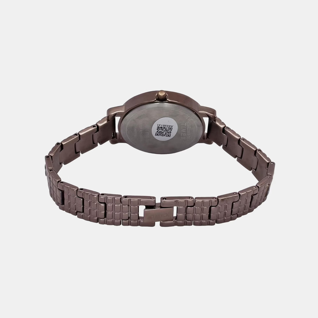 Fria Women Quartz Dial Analog Brass Watch TWEL23903