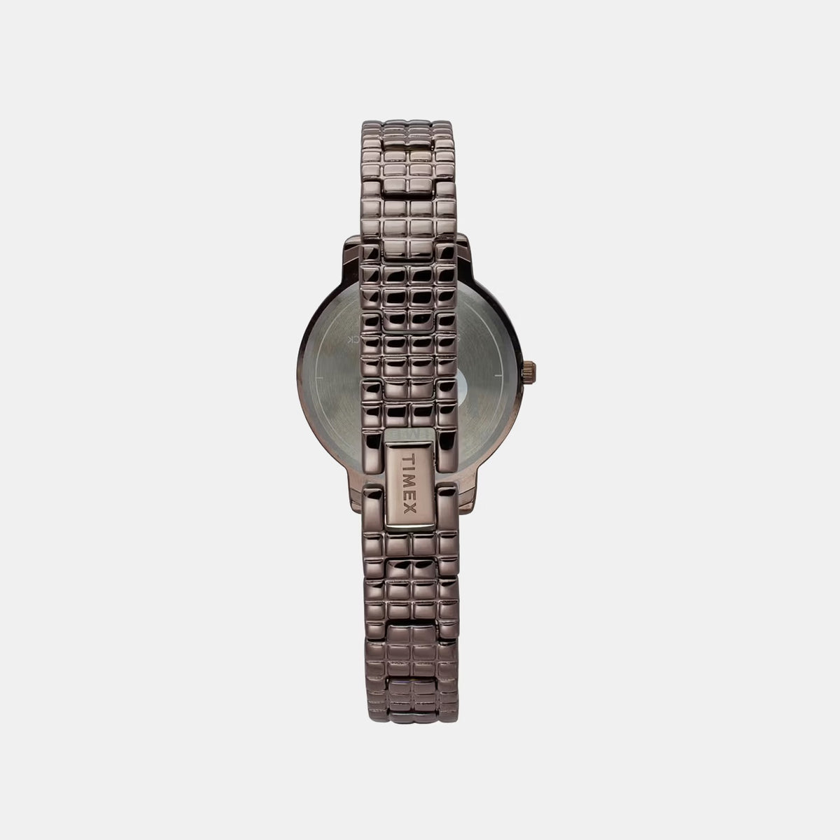 Fria Women Quartz Brown Dial Analog Brass Watch TWEL23903