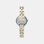 Fria Women Quartz Mother of Pearl Dial Analog Brass Watch TWEL24101