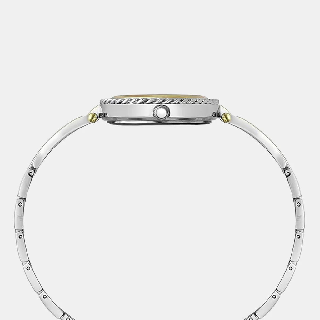 Fria Women Quartz Dial Analog Brass Watch TWEL24101