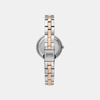 Fria Women Quartz Mother of Pearl Dial Analog Brass Watch TWEL24102