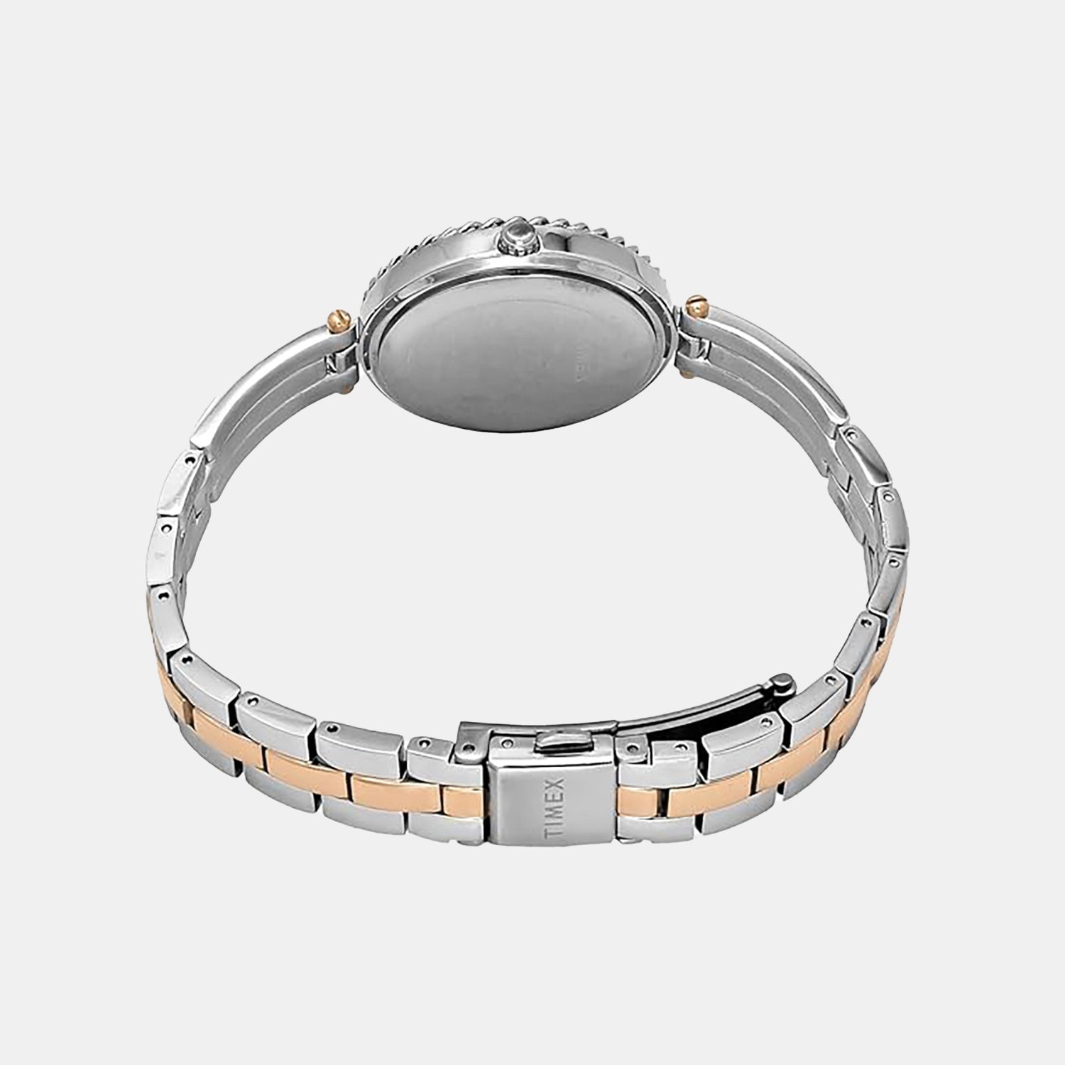 Fria Women Quartz Mother of Pearl Dial Analog Brass Watch TWEL24102