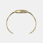 Fria Women Quartz Green Mother of Pearl Dial Analog Brass Watch TWEL24103