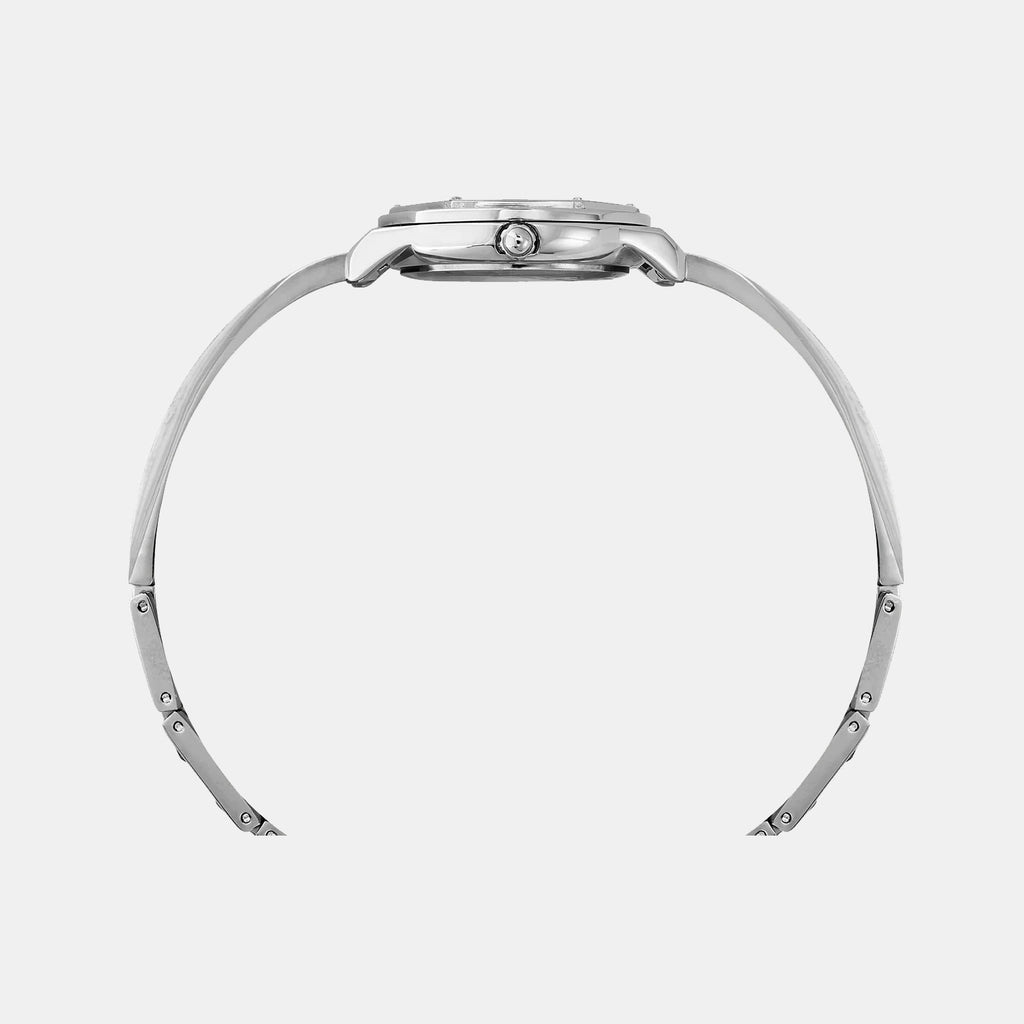 Fria Women Quartz Mother of Pearl Dial Analog Brass Watch TWEL24200