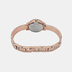 Fria Women Quartz Mother of Pearl Dial Analog Brass Watch TWEL24201
