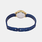 Fria Women Quartz Blue Dial Analog Brass Watch TWEL24203