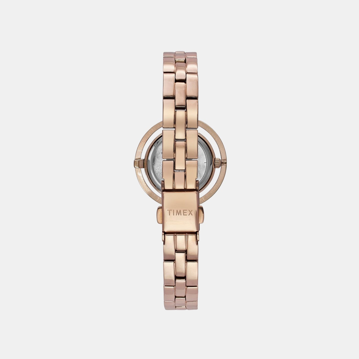 Fria Women Quartz Mother of Pearl Dial Analog Brass Watch TWEL24300