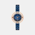 Fria Women Quartz Dial Analog Brass Watch TWEL24302