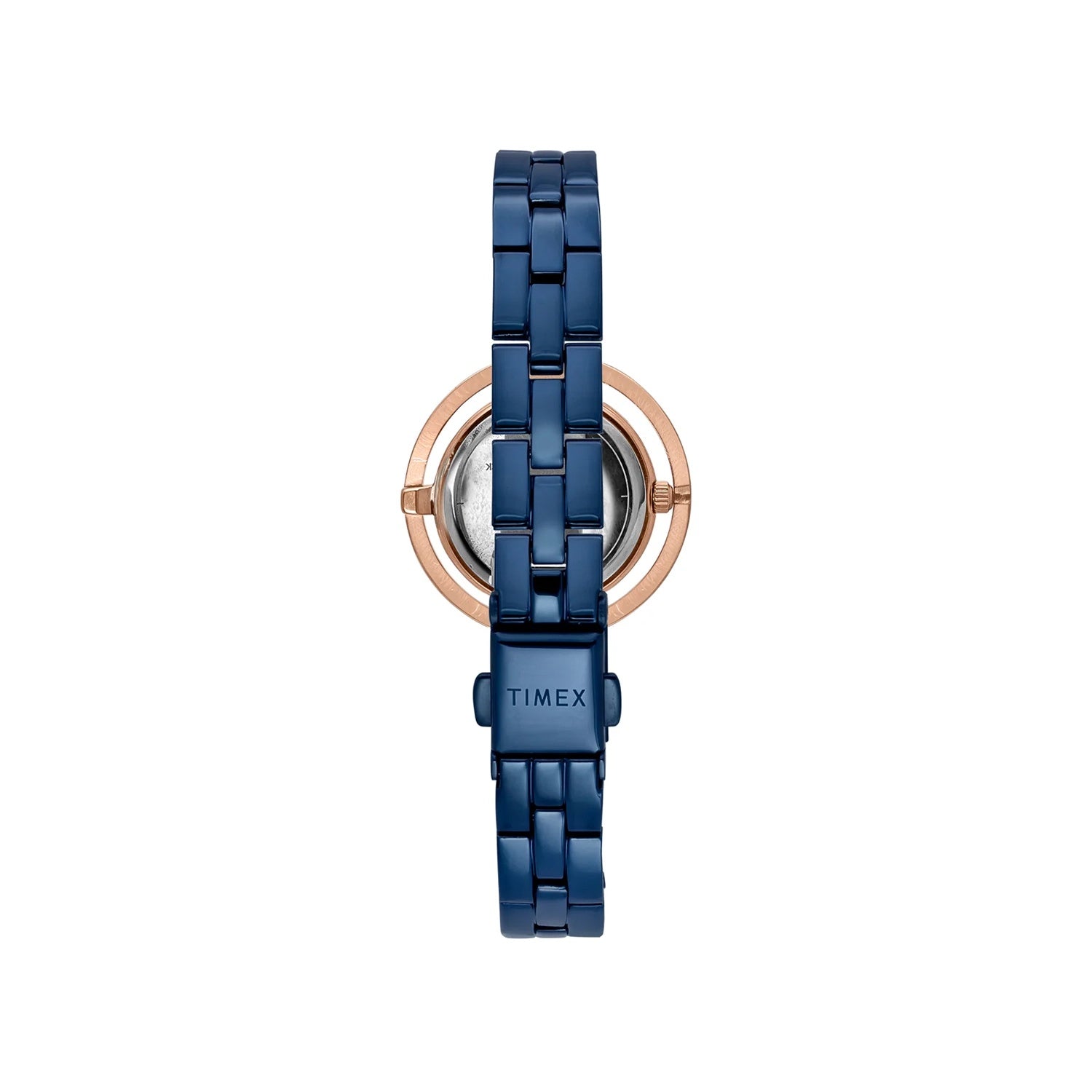 Fria Women Quartz Blue Dial Analog Brass Watch TWEL24302