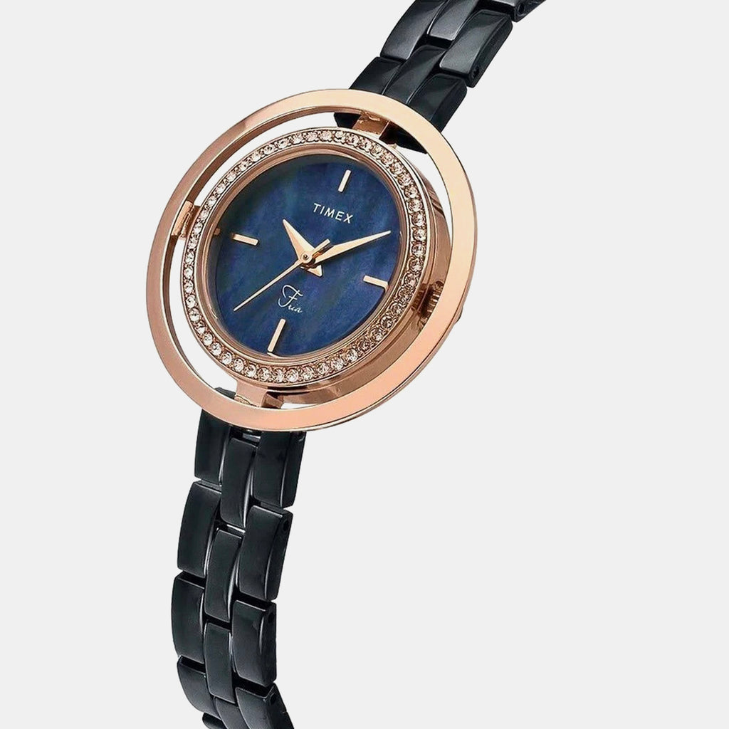 Fria Women Quartz Dial Analog Brass Watch TWEL24303