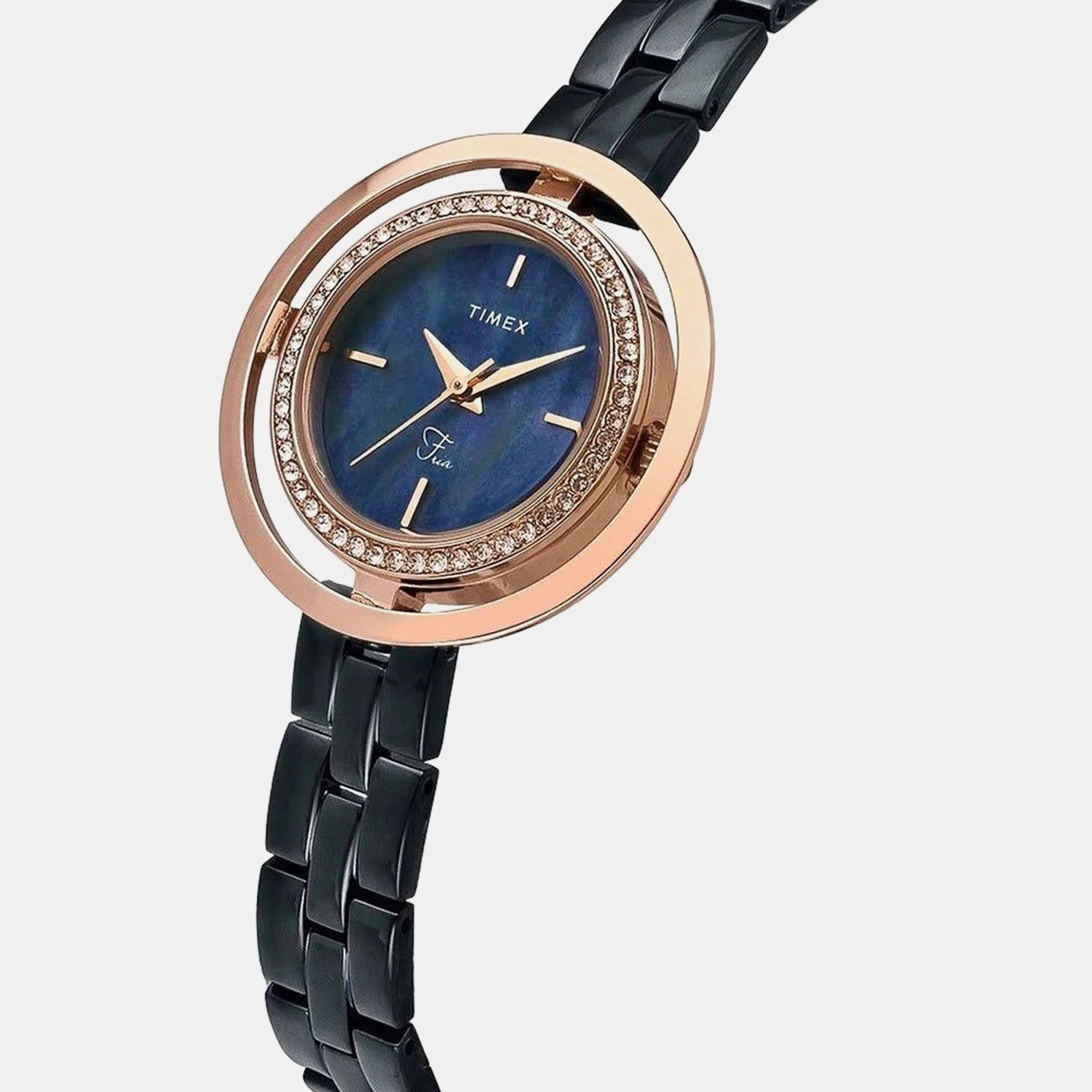 Fria Women Quartz Dial Analog Brass Watch TWEL24303