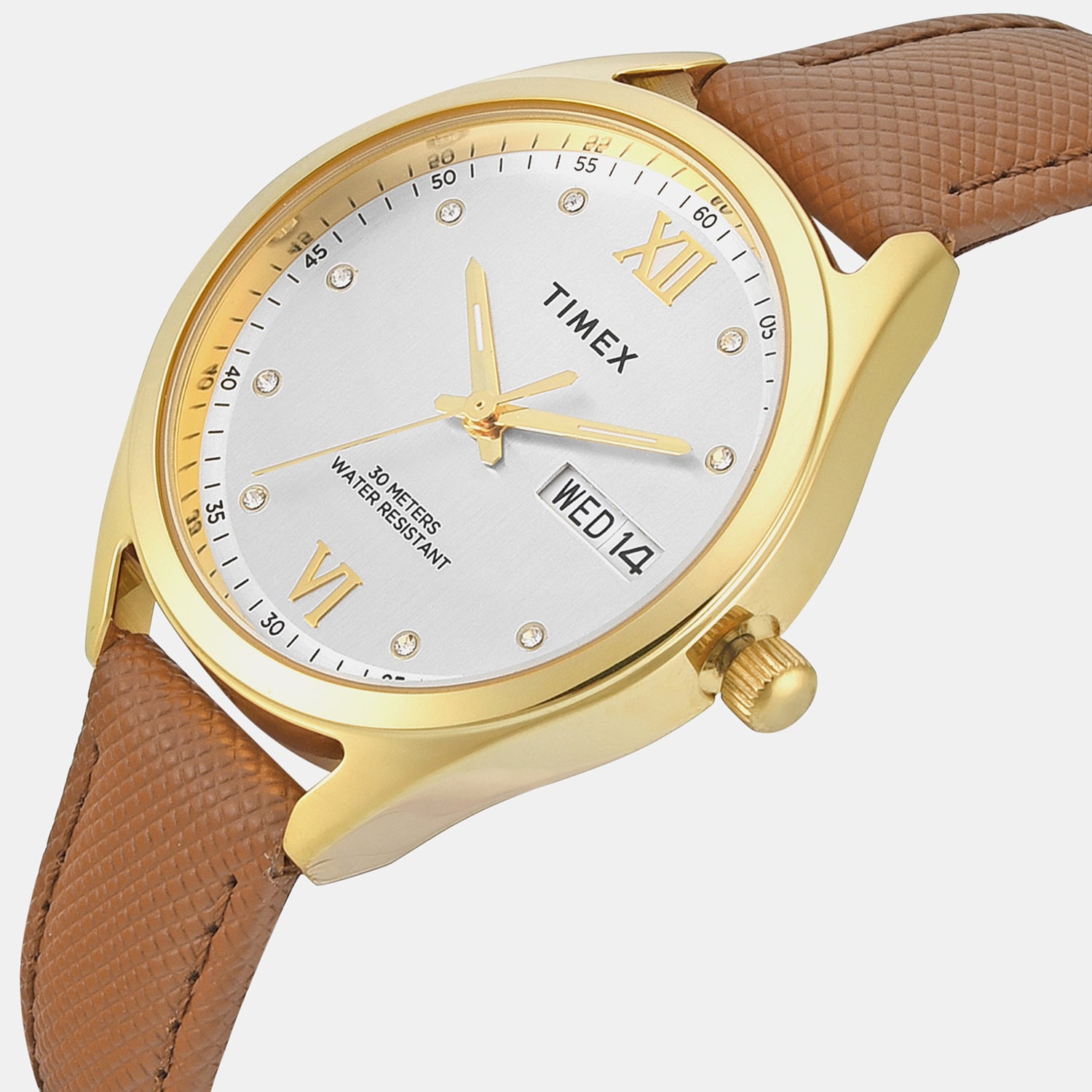 Trendline Women Quartz Silver Dial Analog Leather Watch TWEL26803