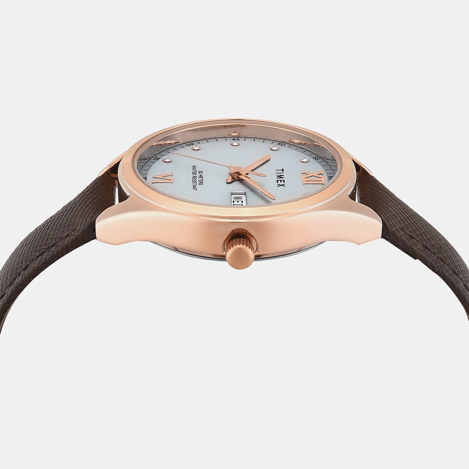 Trendline Women Quartz Blue Dial Analog Leather Watch TWEL26804