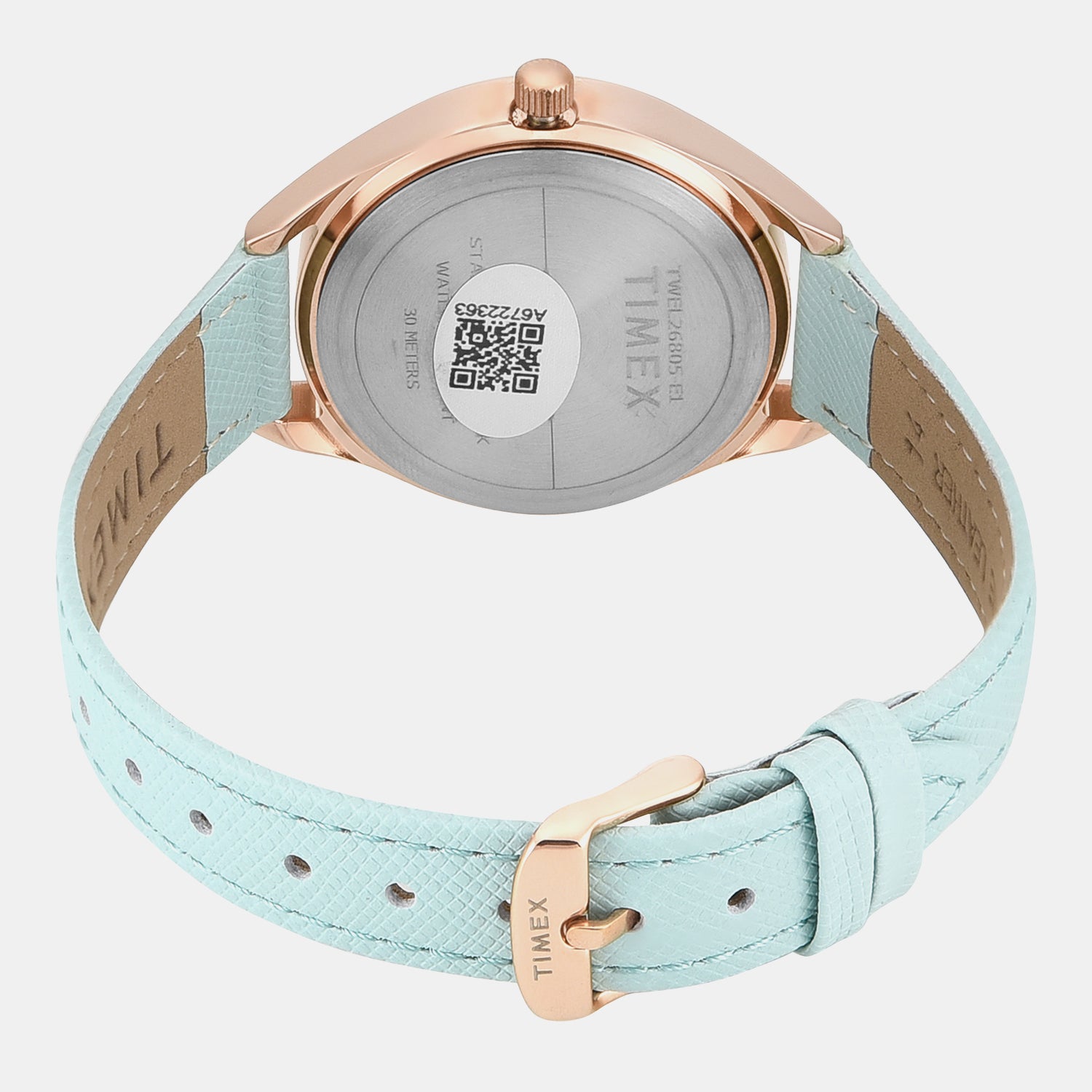 Trendline Women Quartz Rose Gold Dial Analog Leather Watch TWEL26805
