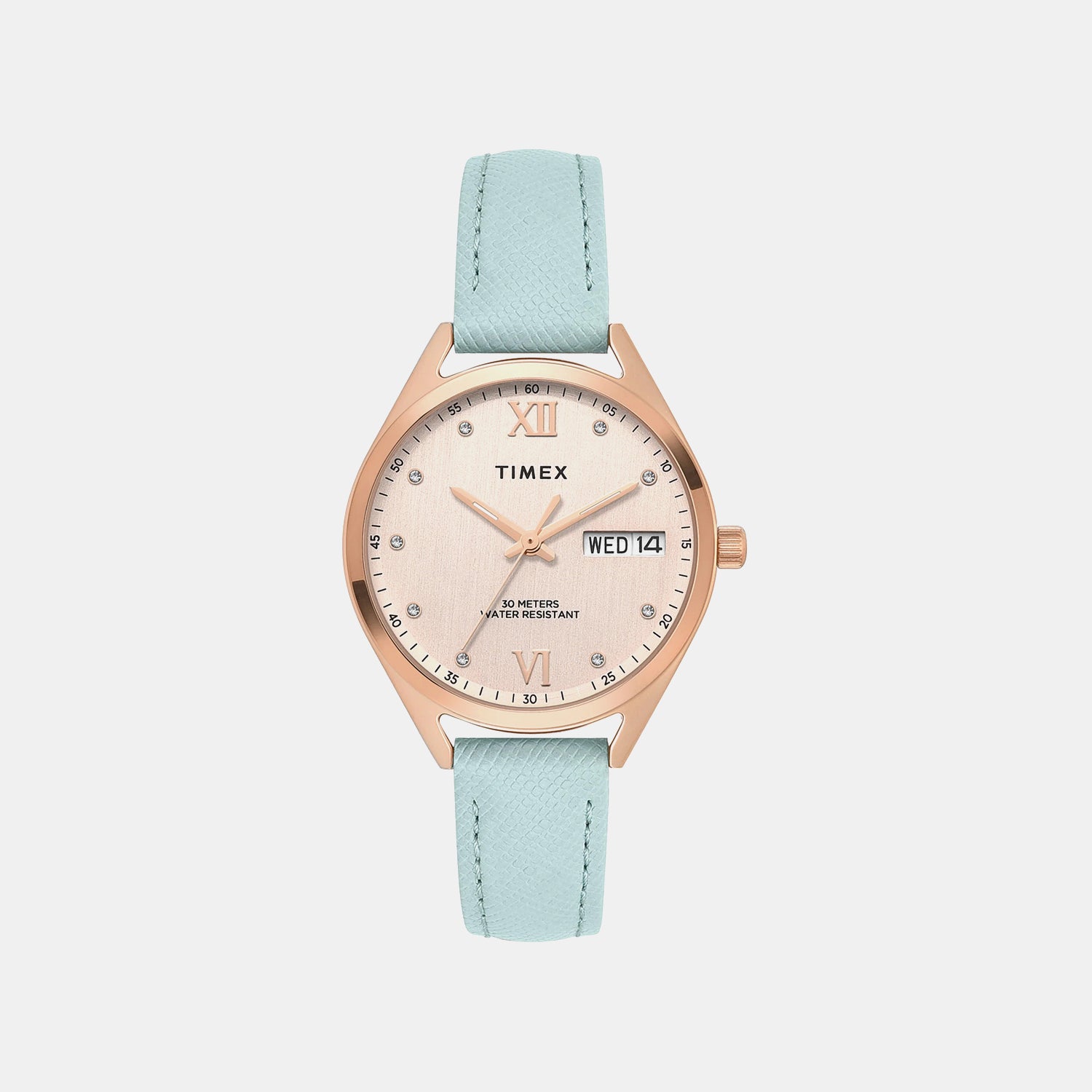 Trendline Women Quartz Rose Gold Dial Analog Leather Watch TWEL26805