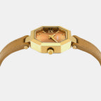 Trendline Women Quartz Yellow Dial Analog Leather Watch TWEL26900