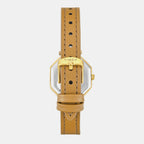Trendline Women Quartz Yellow Dial Analog Leather Watch TWEL26900