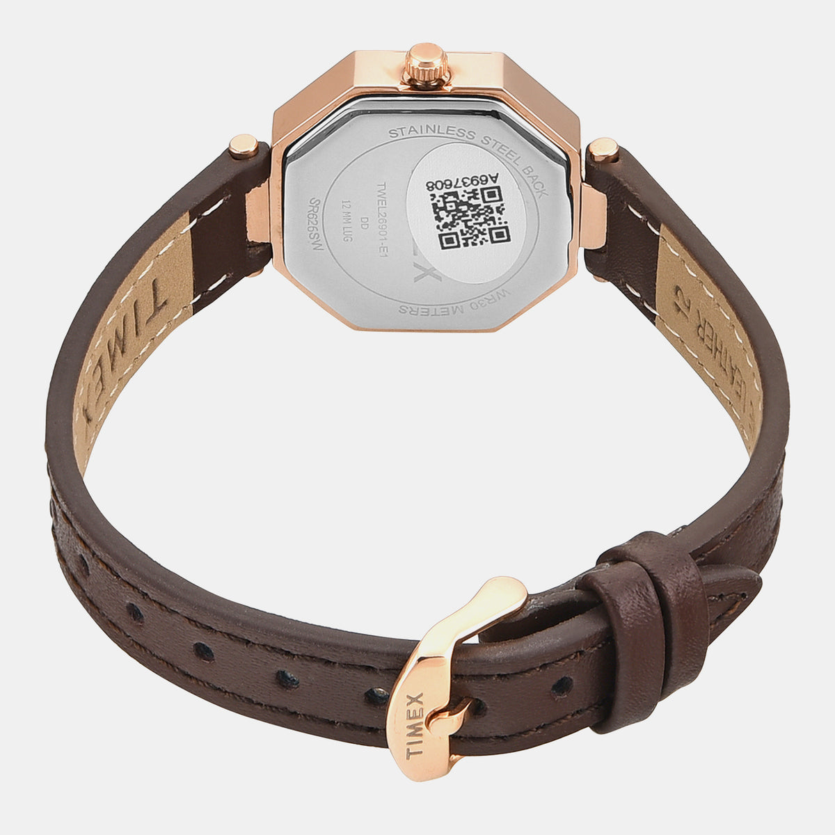 Trendline Women Quartz Brown Dial Analog Leather Watch TWEL26901