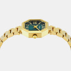 Trendline Women Quartz Teal Dial Analog Stainless Steel Watch TWEL26902