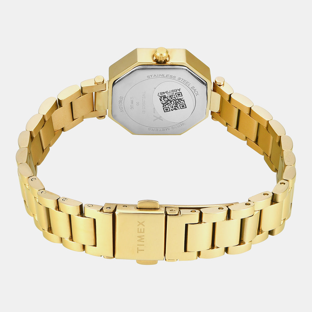 Trendline Women Quartz Teal Dial Analog Stainless Steel Watch TWEL26902