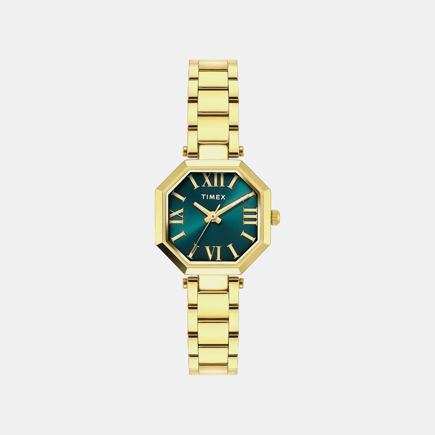 Trendline Women Quartz Teal Dial Analog Stainless Steel Watch TWEL26902