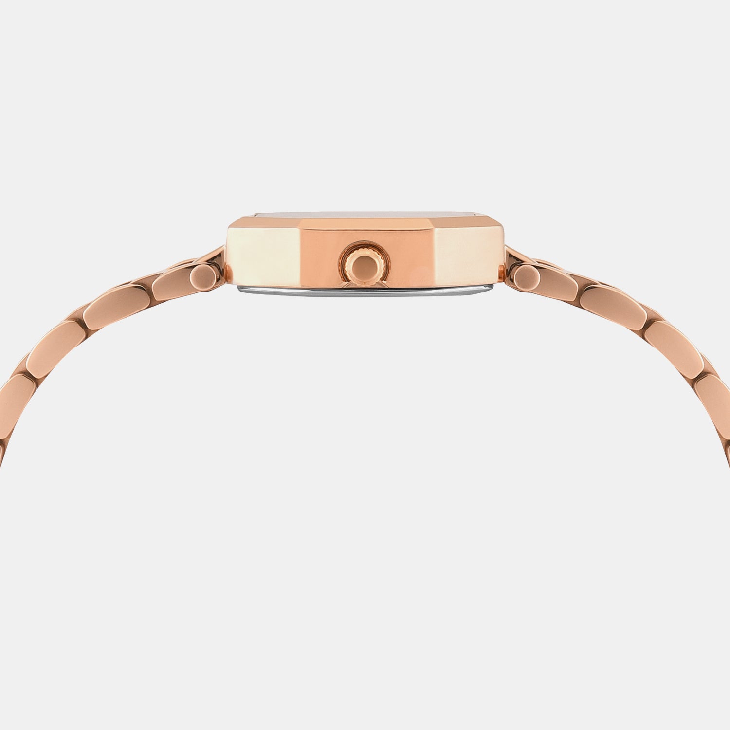 Trendline Women Quartz Rose Gold Dial Analog Stainless Steel Watch TWEL26903