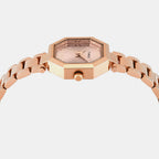 Trendline Women Quartz Rose Gold Dial Analog Stainless Steel Watch TWEL26903