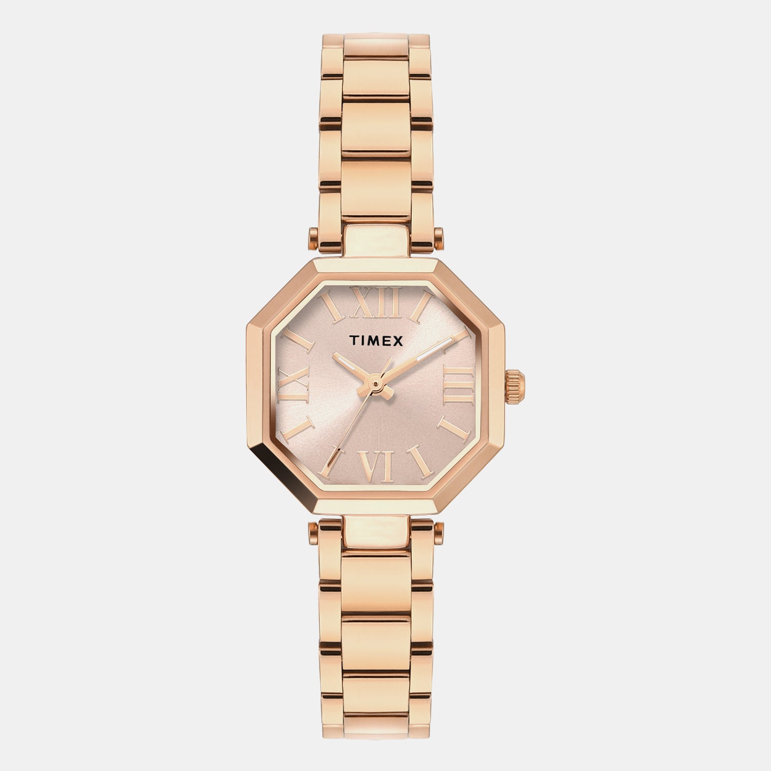 Trendline Women Quartz Rose Gold Dial Analog Stainless Steel Watch TWEL26903