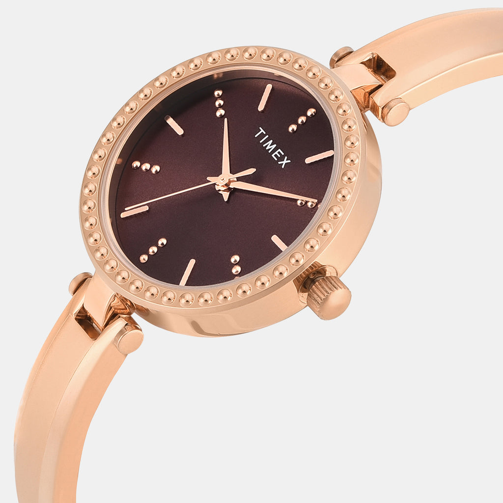Trendline Women Quartz Dial Analog Brass Watch TWEL27002