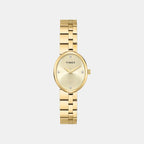 Trendline Women Quartz Champagne Dial Analog Stainless Steel Watch TWEL27100