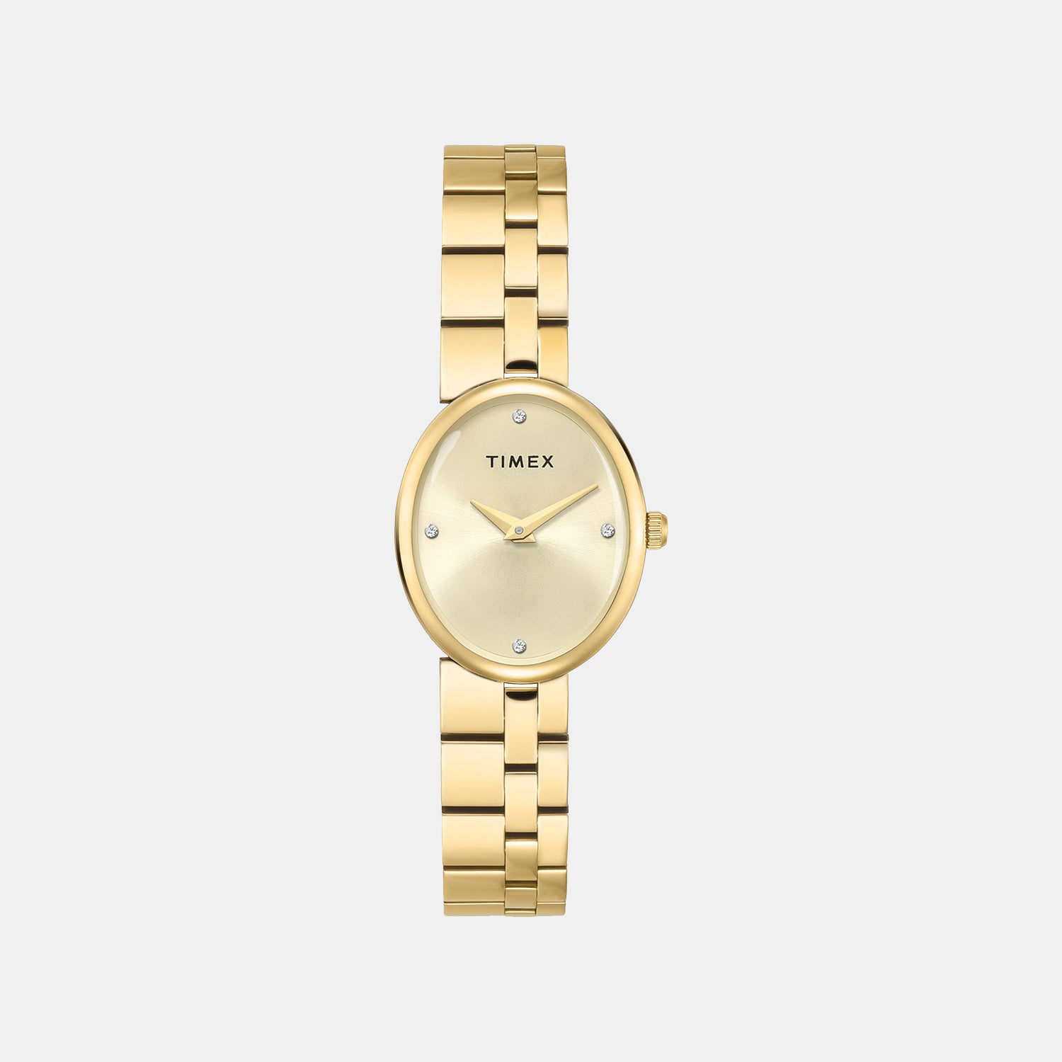 Trendline Women Quartz Champagne Dial Analog Stainless Steel Watch TWEL27100