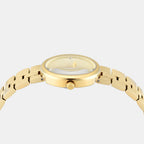 Trendline Women Quartz Champagne Dial Analog Stainless Steel Watch TWEL27100