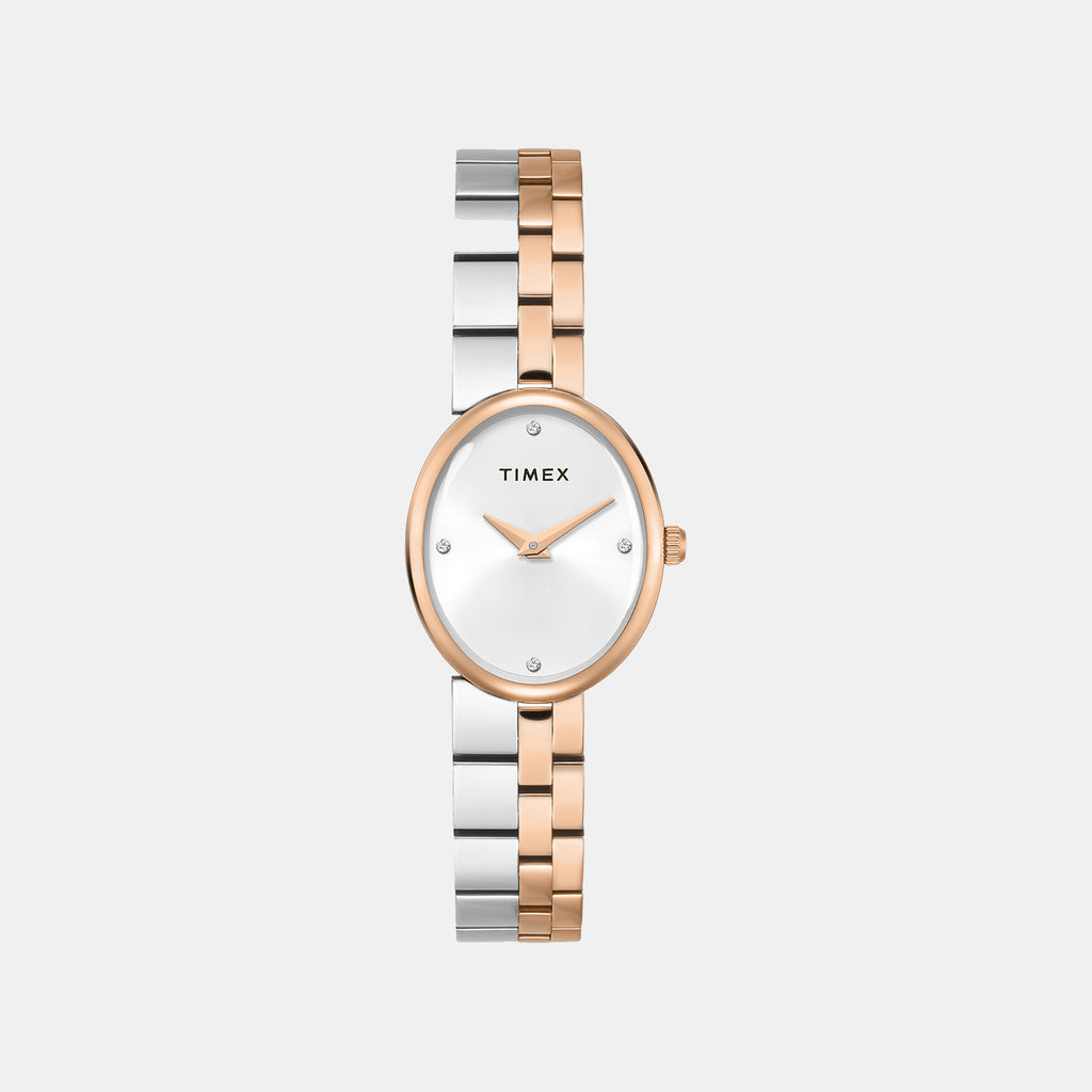 Trendline Women Quartz Silver Dial Analog Stainless Steel Watch TWEL27101