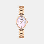 Trendline Women Quartz Mother Of Pearl Dial Analog Brass Watch TWEL27200
