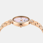 Trendline Women Quartz Mother Of Pearl Dial Analog Brass Watch TWEL27200
