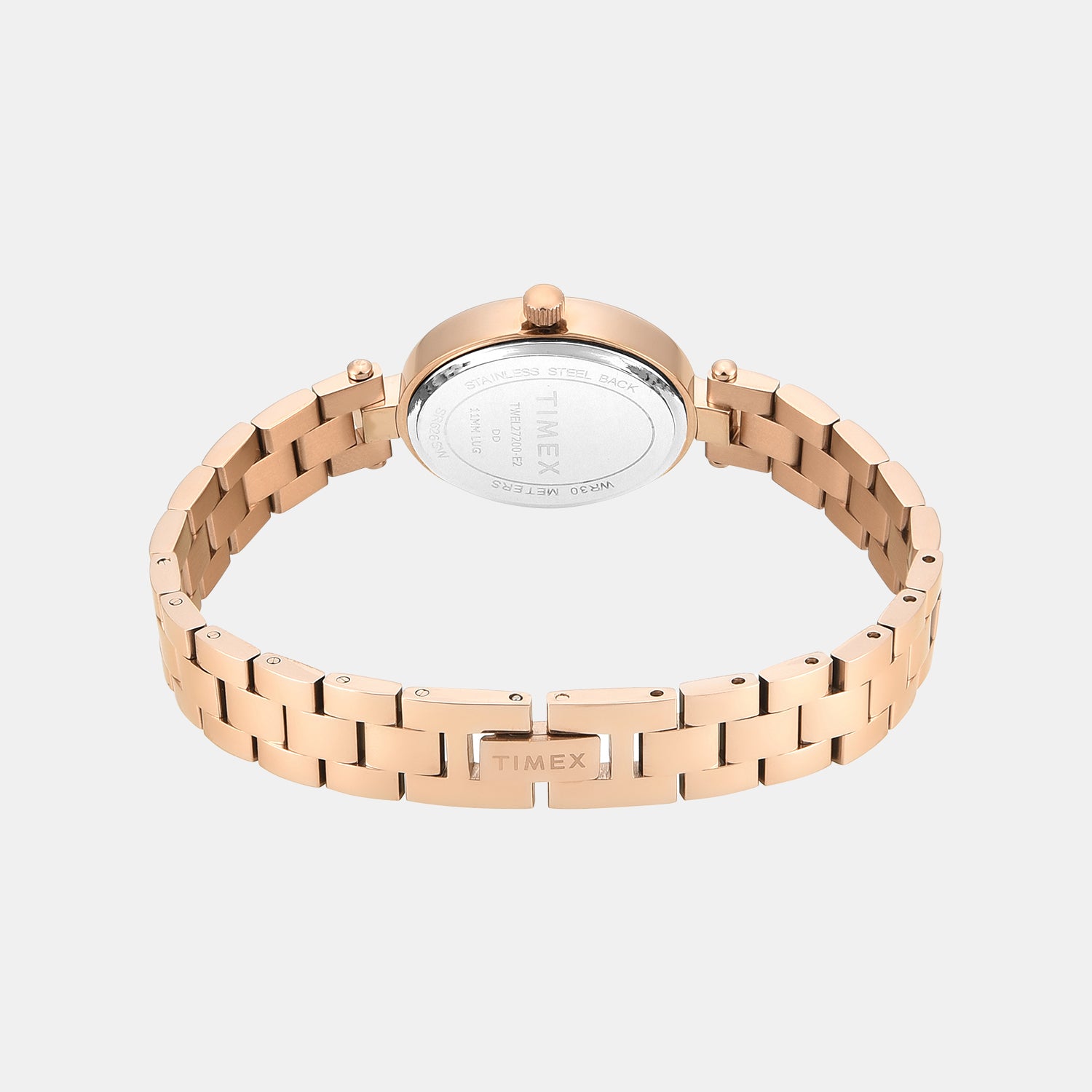 Trendline Women Quartz Mother Of Pearl Dial Analog Brass Watch TWEL27200
