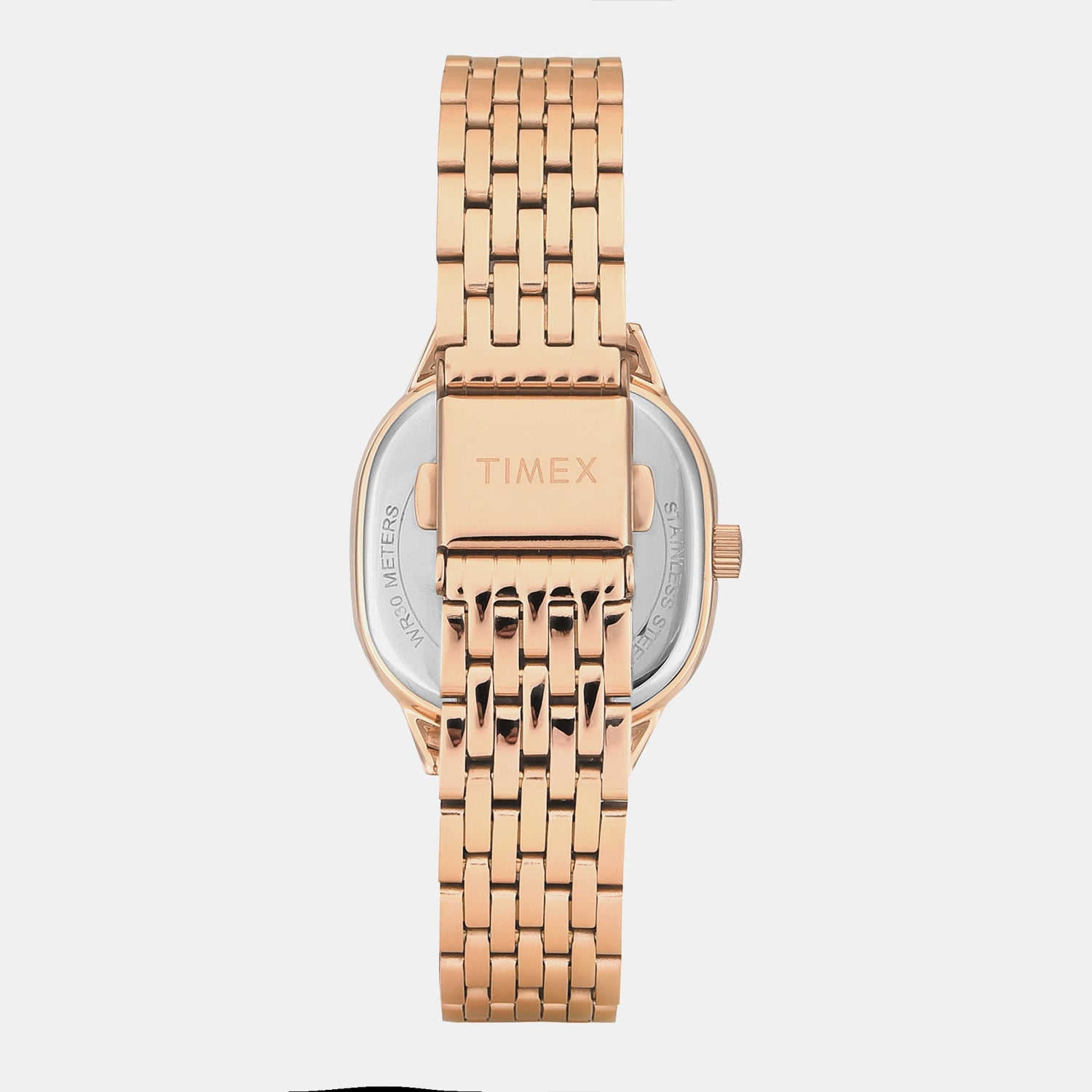 Trendline Women Quartz Burgundy Dial Analog Stainless Steel Watch TWEL27300