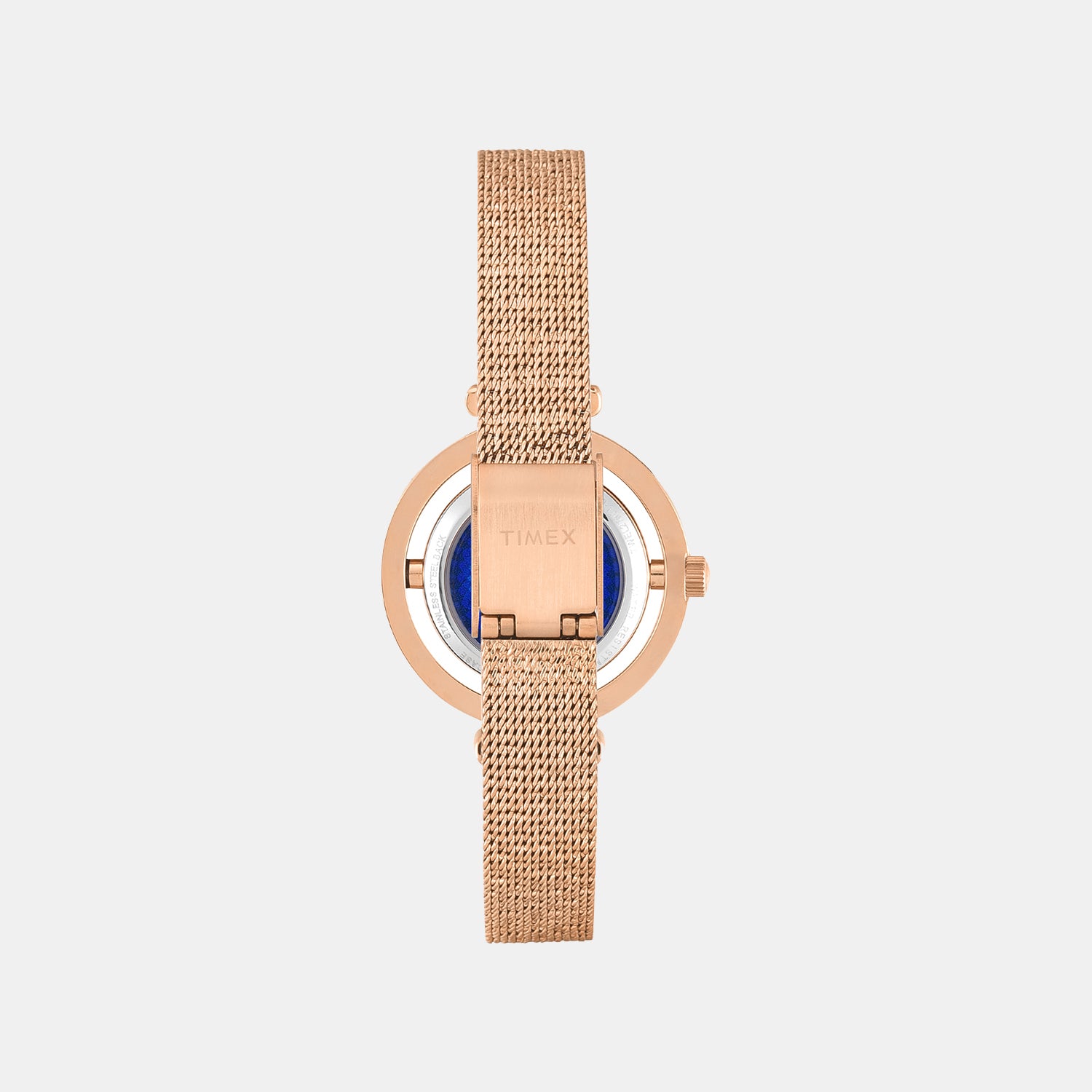 Fria Women Quartz Mother Of Pearl Dial Analog Mesh Watch TWEL27802