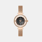 Fria Women Quartz Mother Of Pearl Dial Analog Mesh Watch TWEL27803