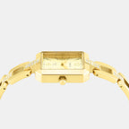 Fria Women Quartz Champagne Dial Analog Brass Watch TWEL27900