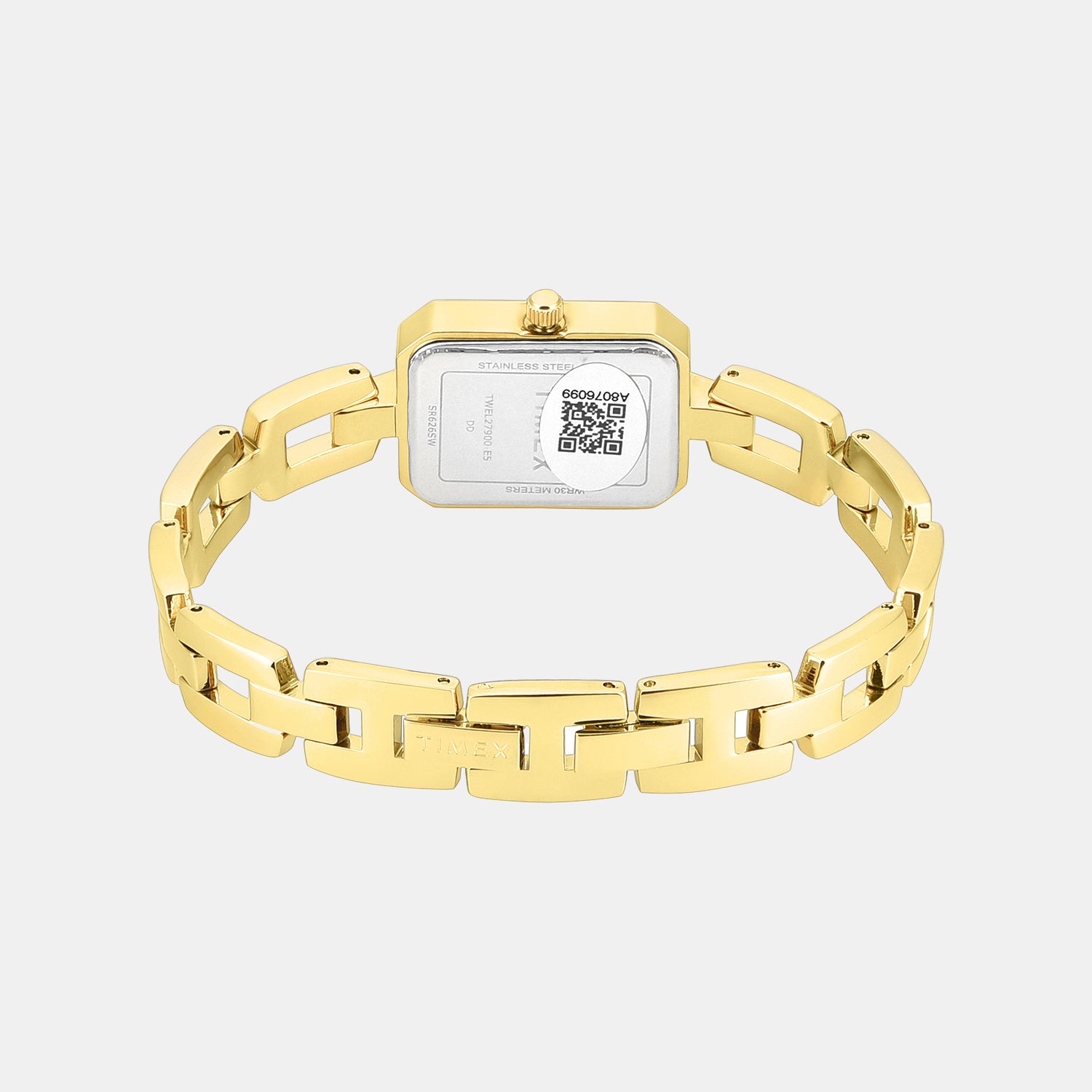 Fria Women Quartz Champagne Dial Analog Brass Watch TWEL27900
