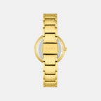 Fria Women Quartz Black Dial Analog Stainless Steel Watch TWEL28002