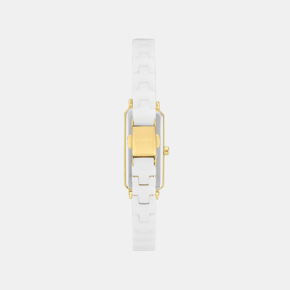 Fria Women Quartz White Dial Analog Ceramic Watch TWEL28101