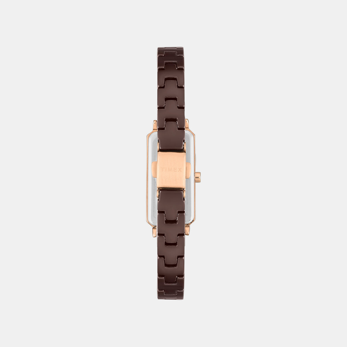 Fria Women Quartz Brown Dial Analog Ceramic Watch TWEL28103