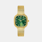 Trendline Women Quartz Mother Of Pearl Dial Analog Mesh Watch TWEL28600