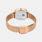 Trendline Women Quartz Mother Of Pearl Dial Analog Mesh Watch TWEL28602