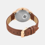 Trendline Women Quartz Rose Gold Dial Multi-Function Leather Watch TWEL29000