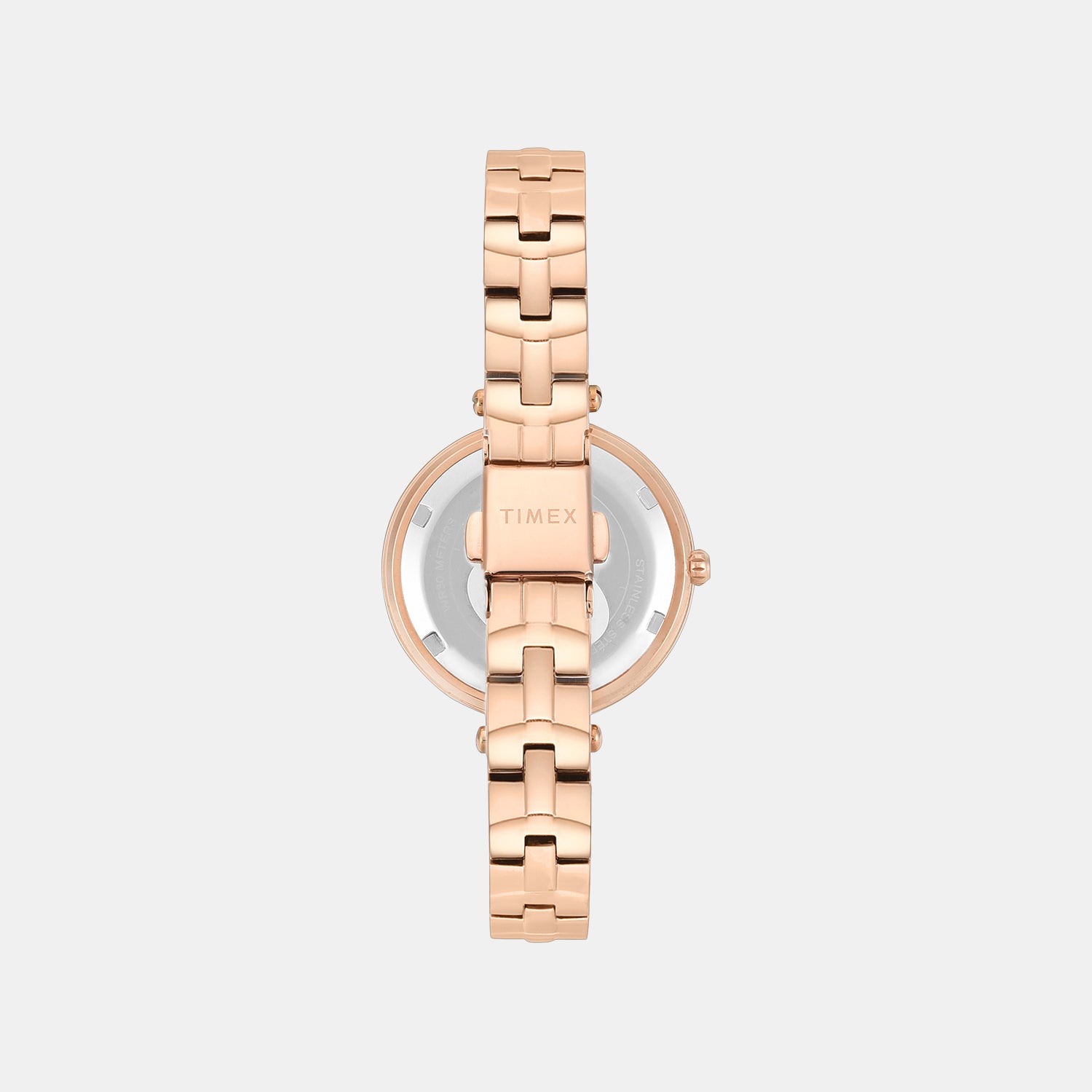 Fria Women Quartz Mother Of Pearl Dial Analog Brass Watch TWEL29200