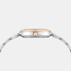 Fria Women Quartz Mother Of Pearl Dial Analog Brass Watch TWEL29202
