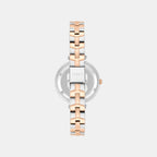 Fria Women Quartz Mother Of Pearl Dial Analog Brass Watch TWEL29202
